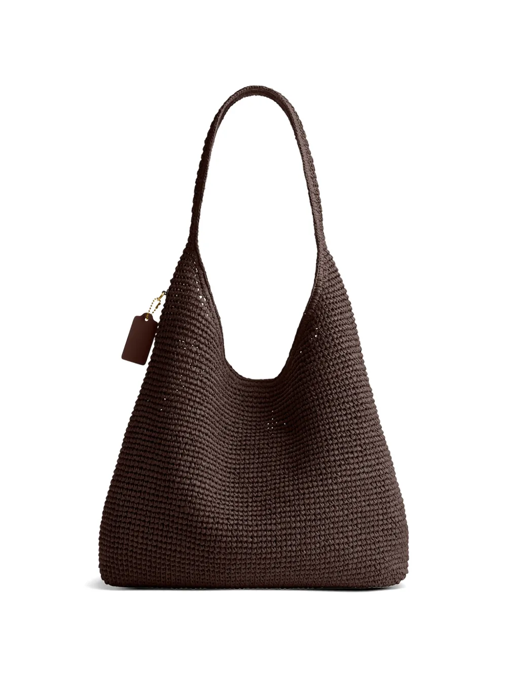 Coach 39 Brooklyn shopper met logo Bruin