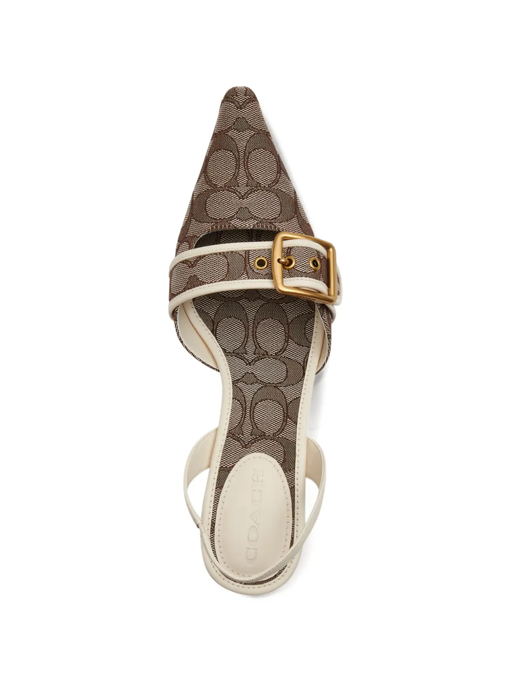 Coach Margot buckle-detail sandals Bruin