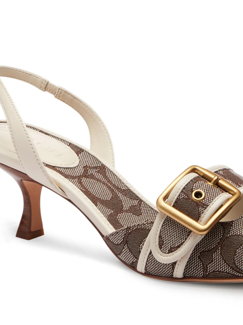 Coach Margot buckle-detail sandals Bruin