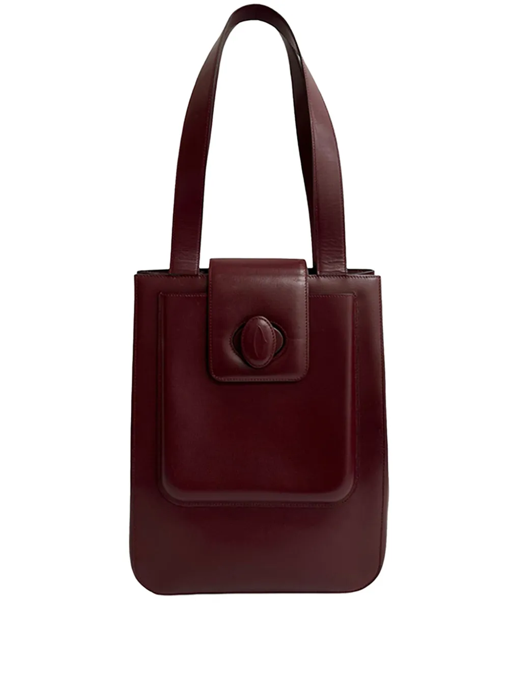 Cartier 20th Century Leather Must De Cartier tote bag - Rosso