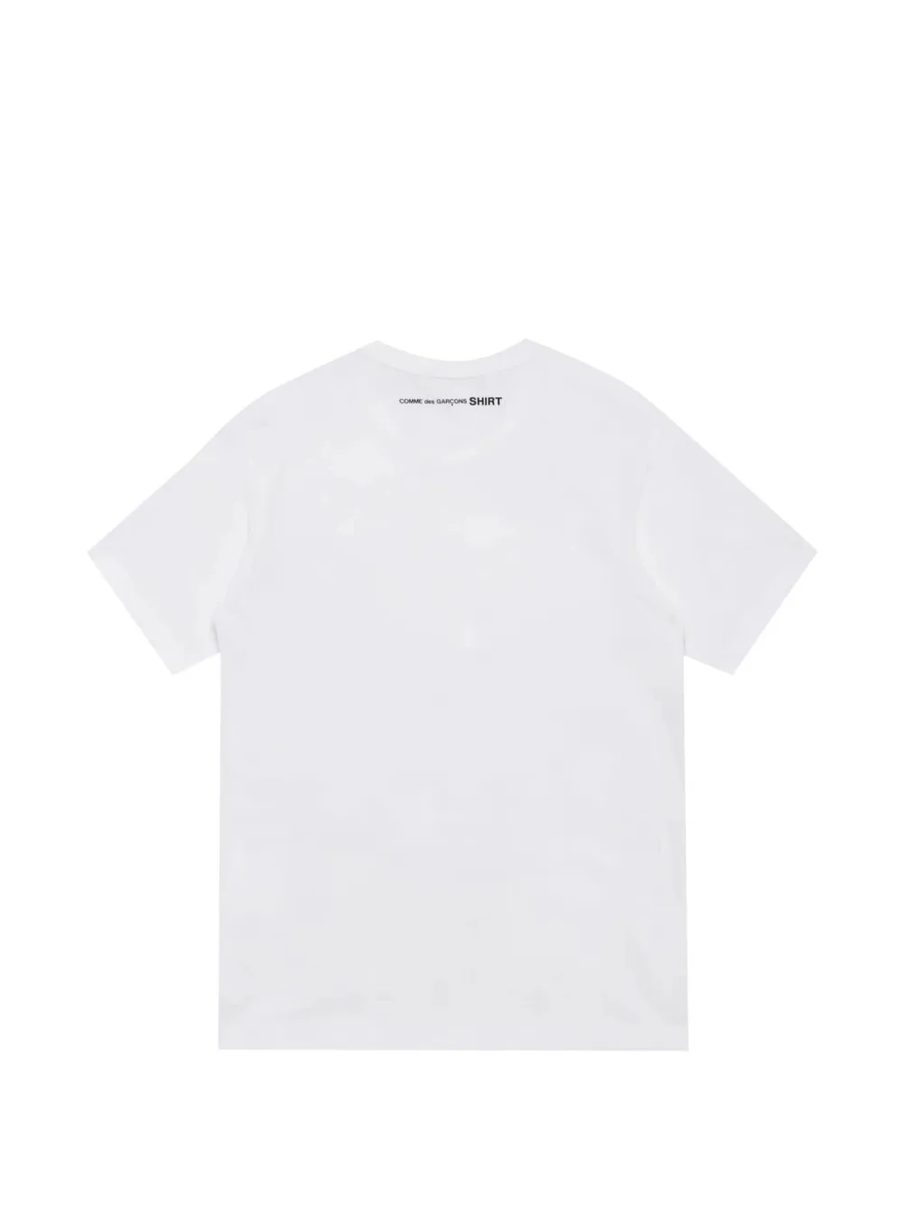 Comme Des Garçons Shirt T-shirt met grafische print en ronde hals Wit