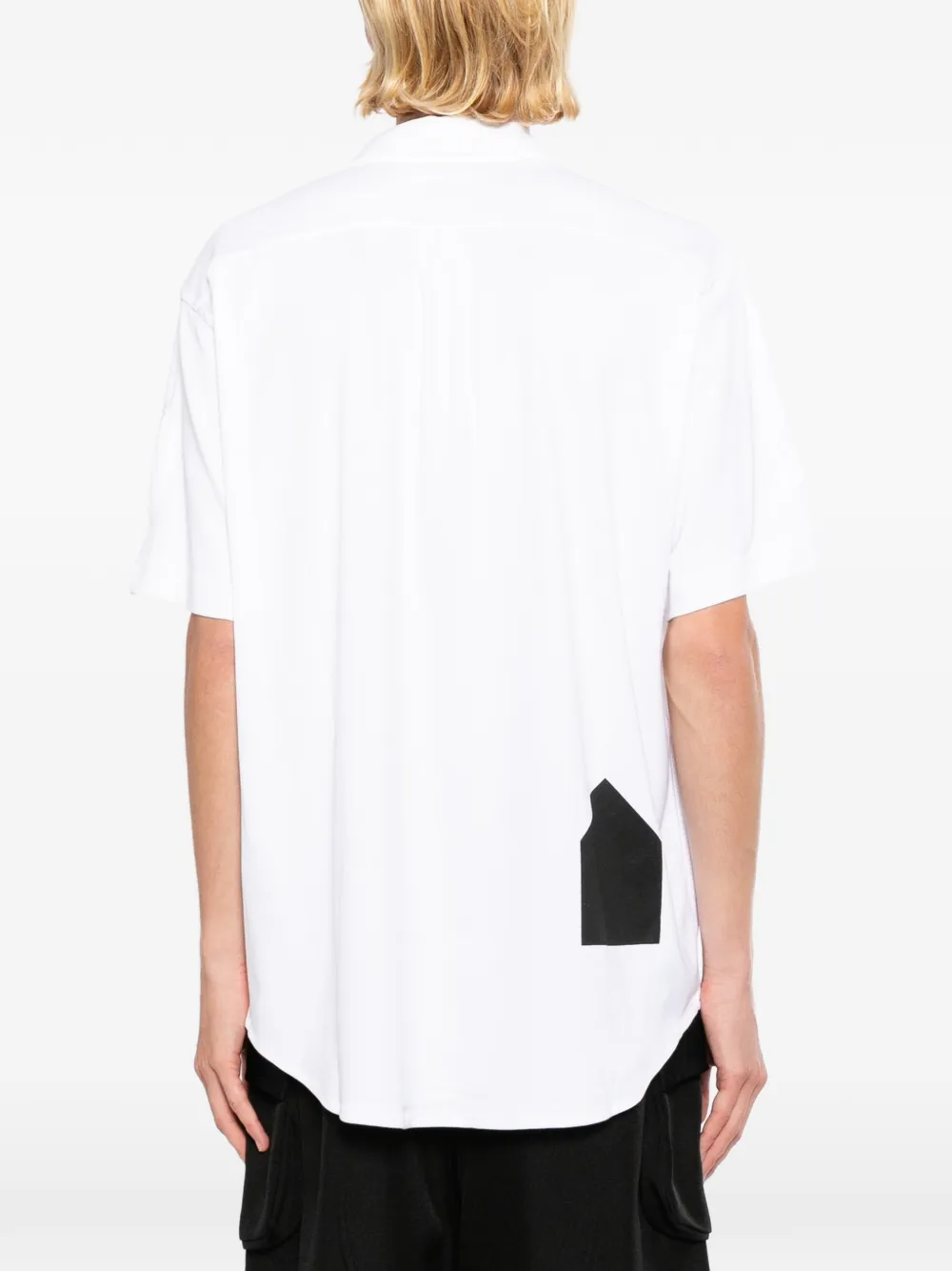 Dover Street Market x Kei Ninomiya overhemd met patches Wit