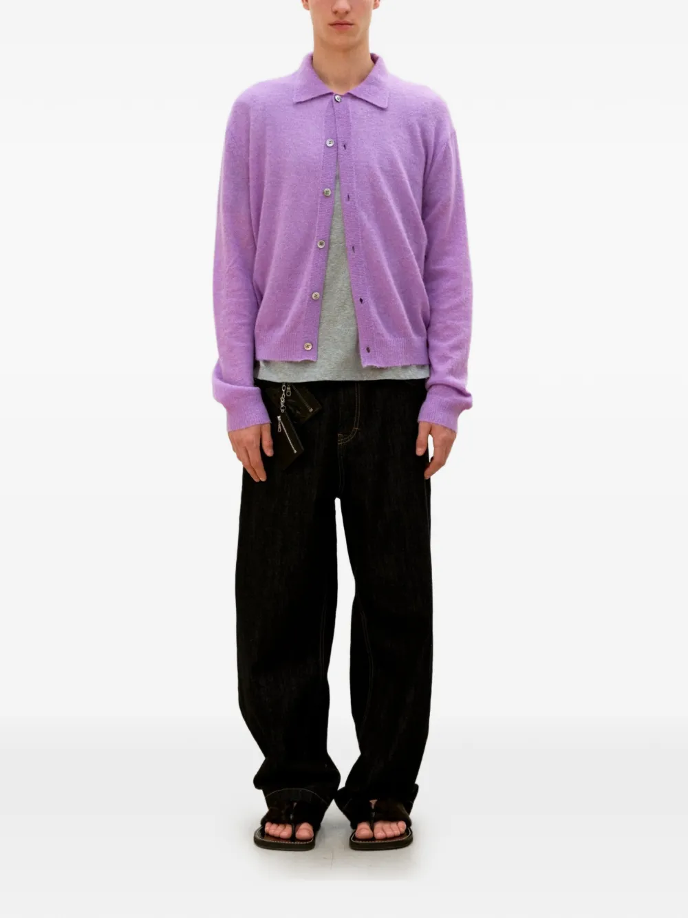  Coor Belt-loop Pocket Jeans - Blue 