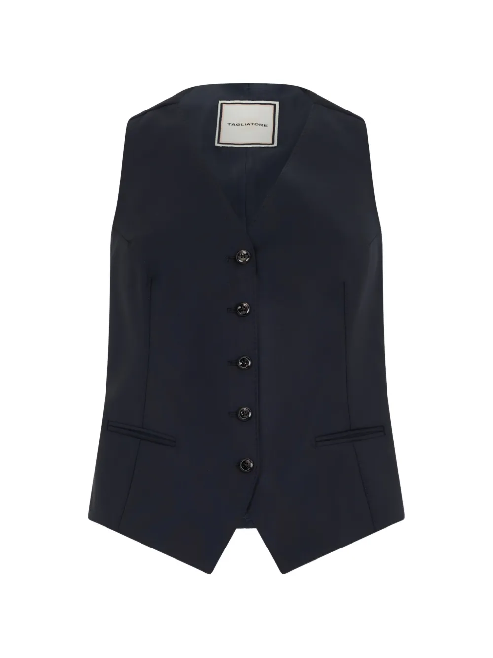 Tagliatore button-up waistcoat - Blu