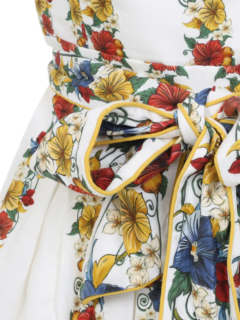 FARM Rio Mini-jurk met bloemenprint Wit