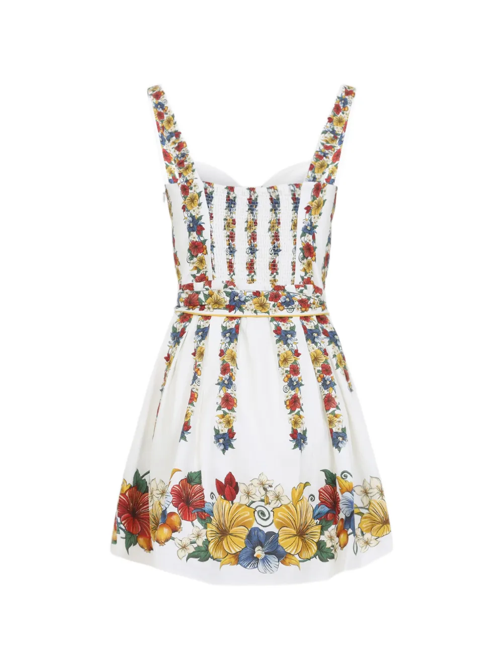 FARM Rio Mini-jurk met bloemenprint Wit