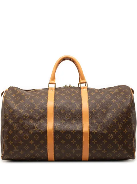 Louis Vuitton Pre-Owned bolsa de viaje Monogram Keepall 50 2001