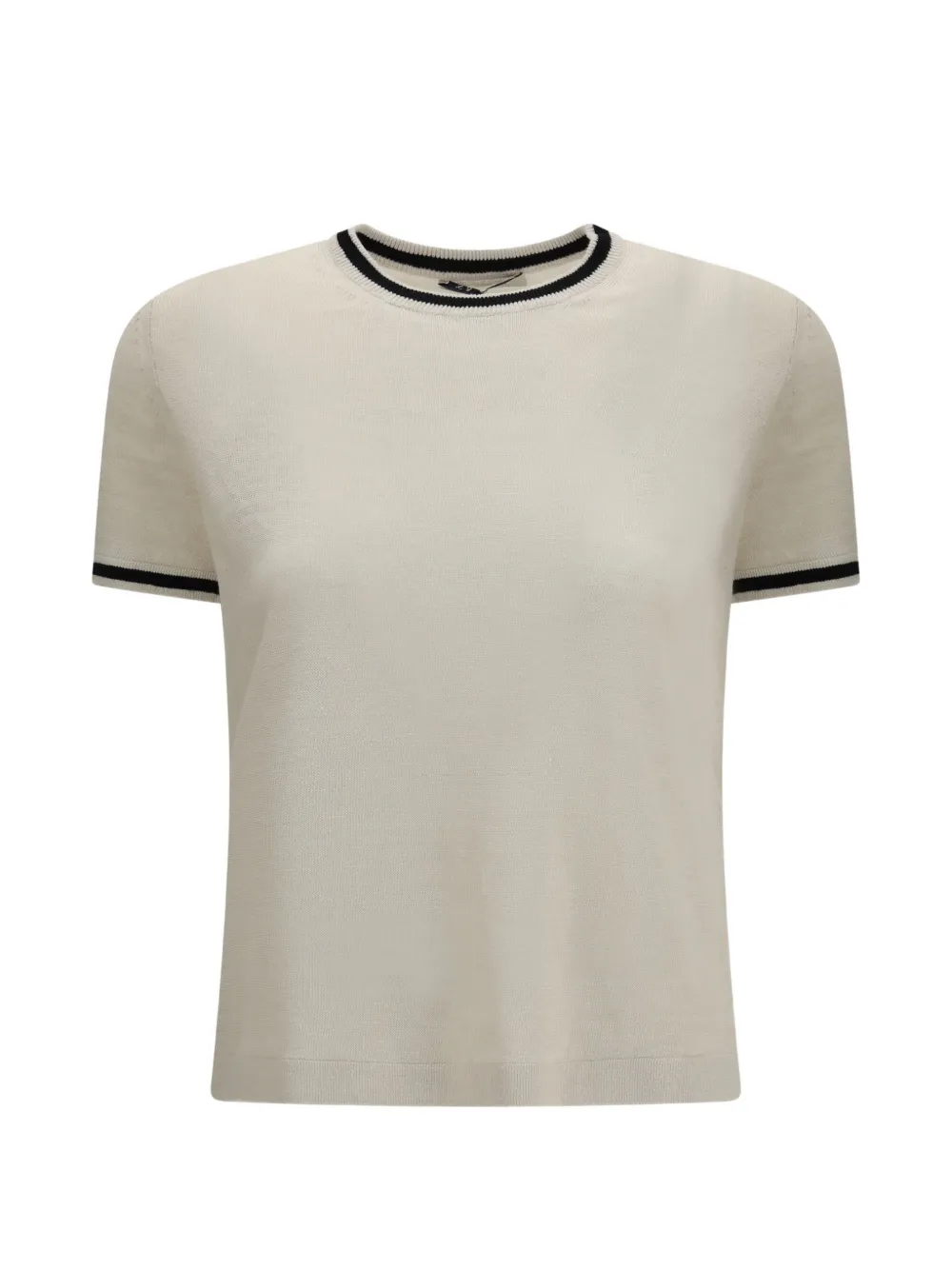 'S Max Mara trimmed T-shirt - Toni neutri