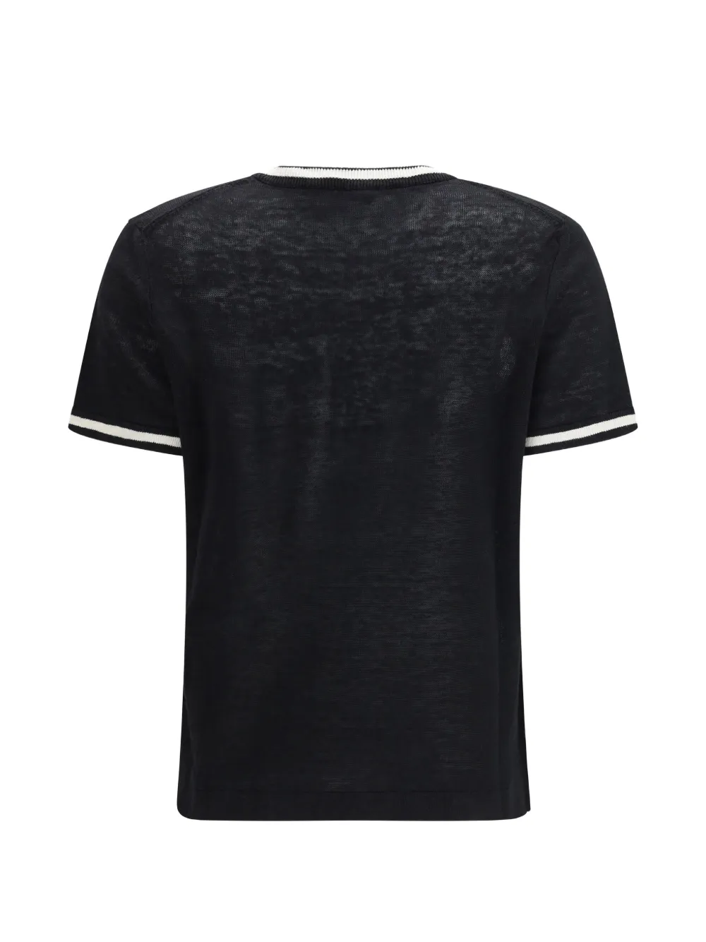 'S Max Mara Gestreept T-shirt Zwart