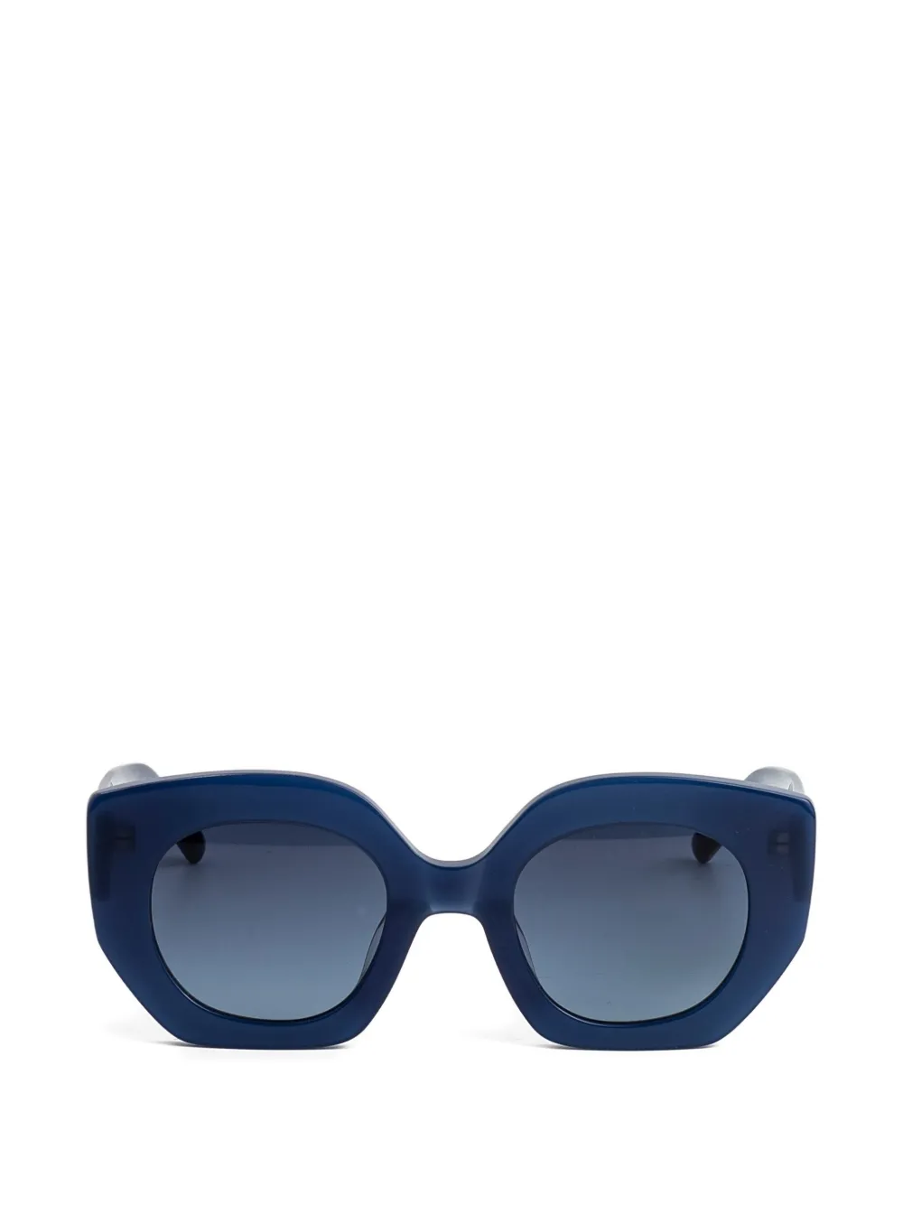 Kaleos Alexander geometric sunglasses - Blu