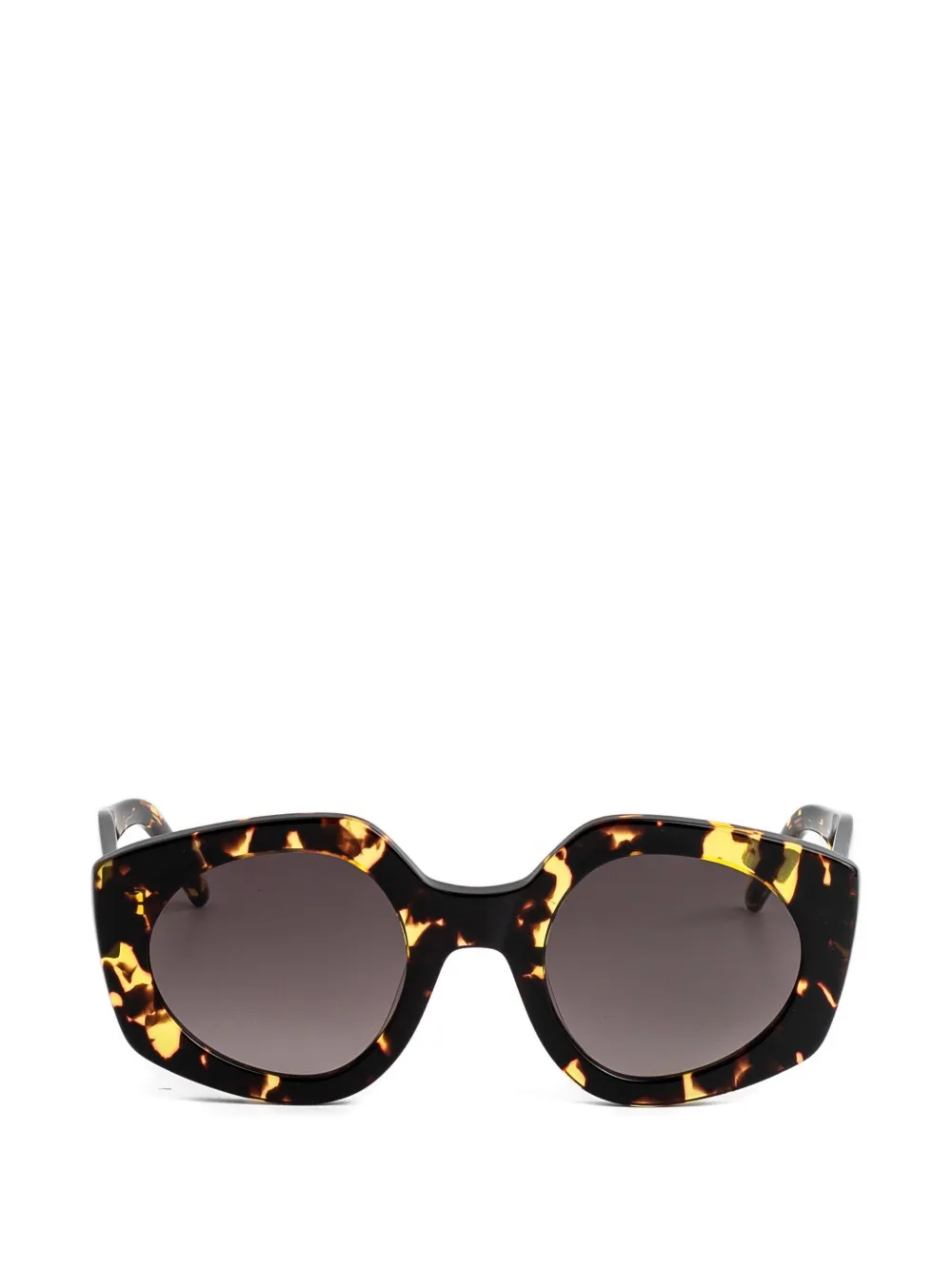 Kaleos Almeida geometric sunglasses - Nero