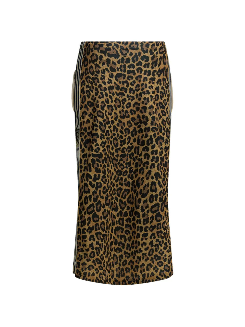 KAPITAL leopard-print midi skirt - Toni neutri