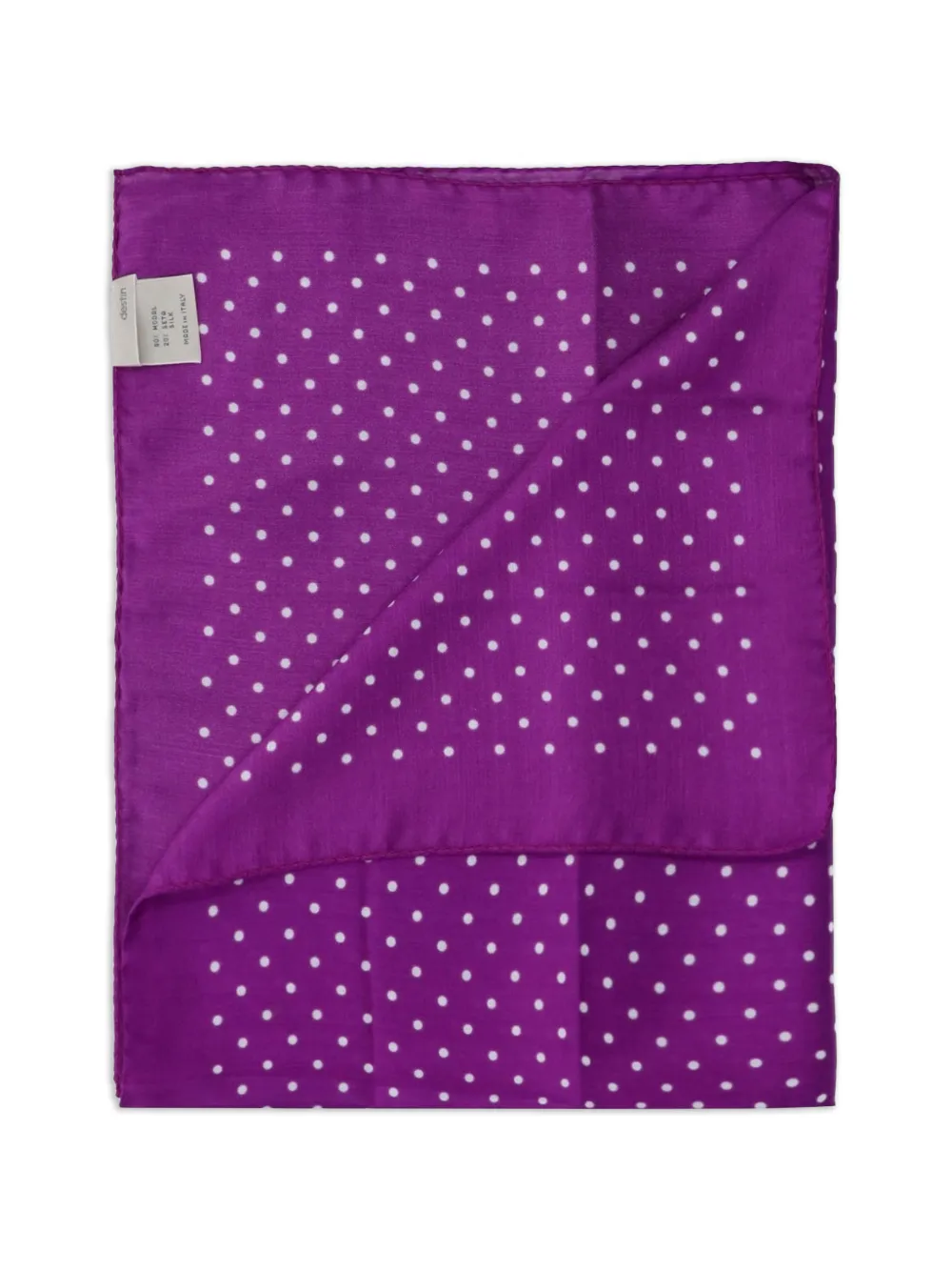  Destin Foulard A Pois - Viola 