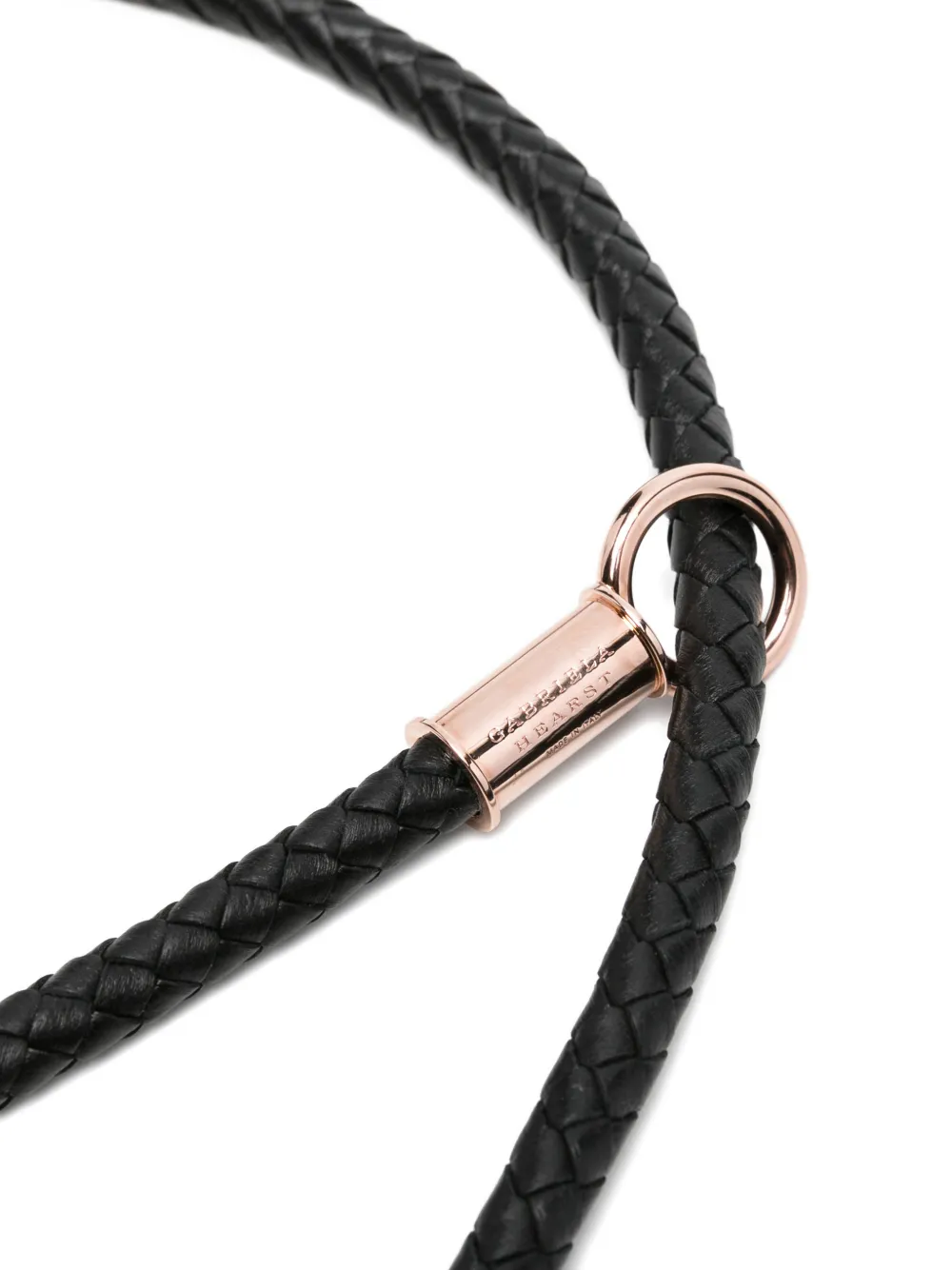 Gabriela Hearst Rope Belt in Pink, view 3