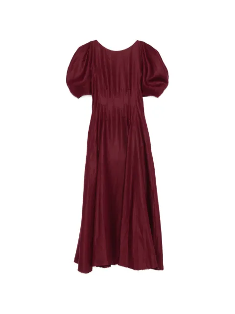 Gabriela Hearst puff-sleeve maxi dress