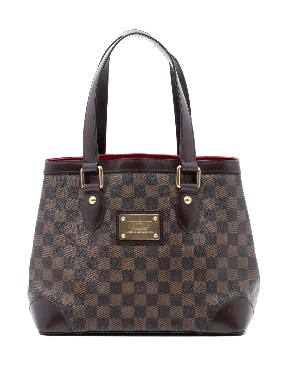 Louis Vuitton Pre-Owned 2007 Damier Ebene Hampstead PM tote bag - Brown