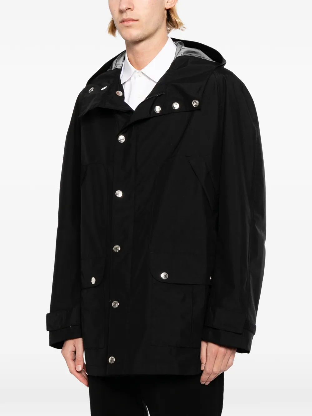 Junya Watanabe MAN Jack met capuchon Zwart