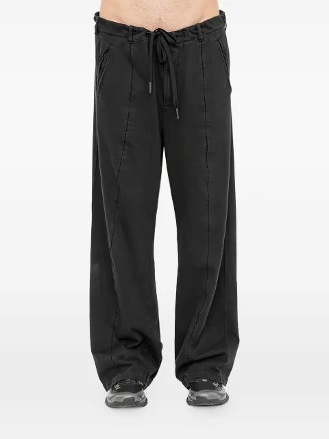 Andrea Ya'aqov drawstring wide-leg trousers