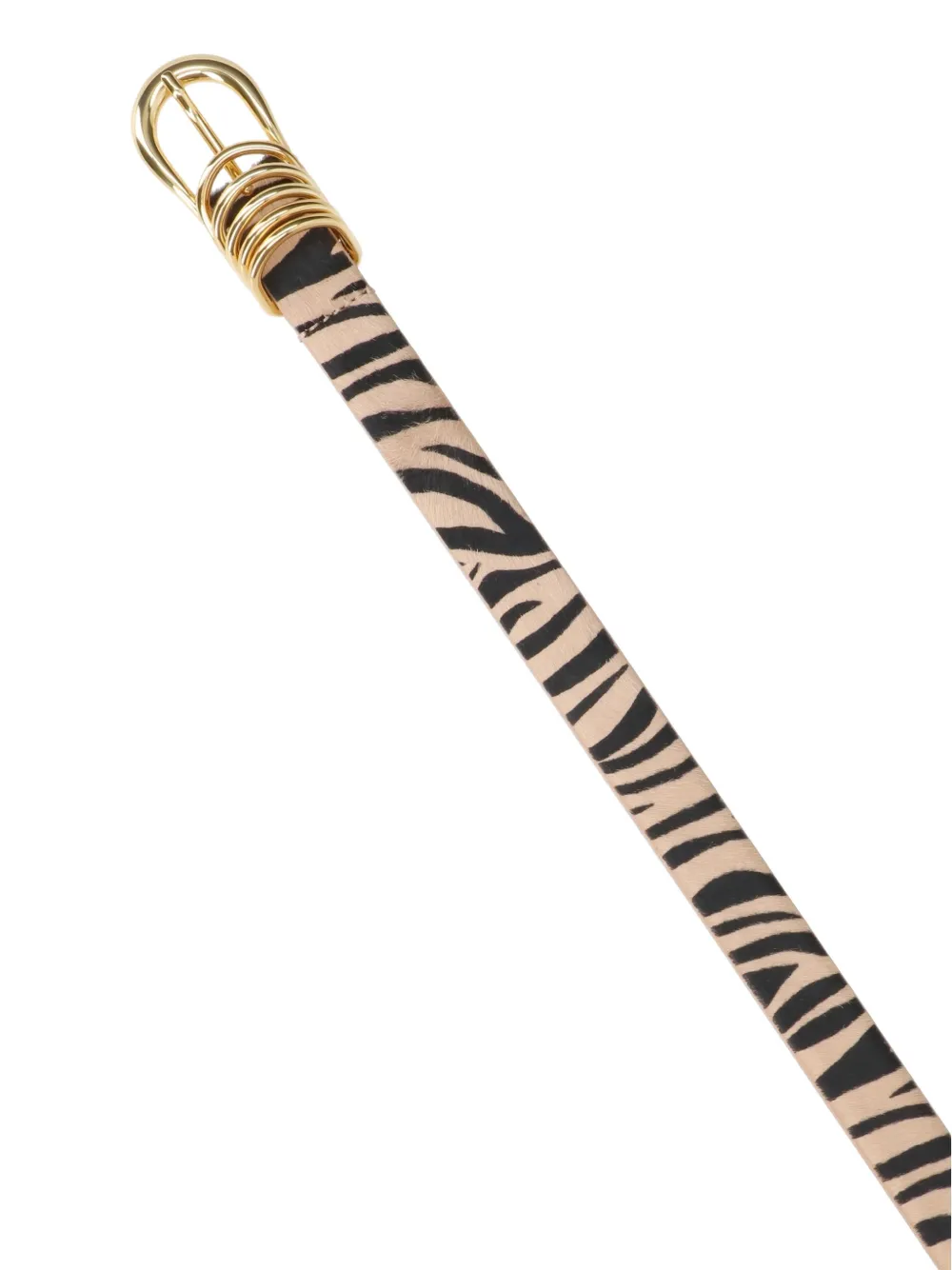  Déhanche Holly Zebra Gold Belt - Neutrals 