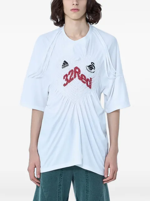 LUEDER Shirred Football T-Shirt