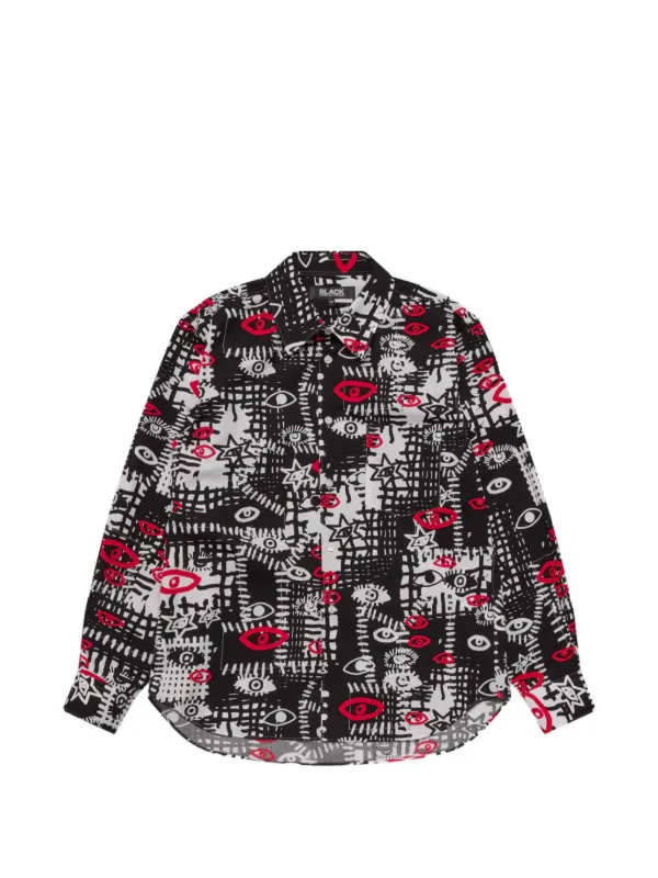 COMME des GARÇONS SHIRT 総柄Tシャツ M 34967835_66222511_600.jpg