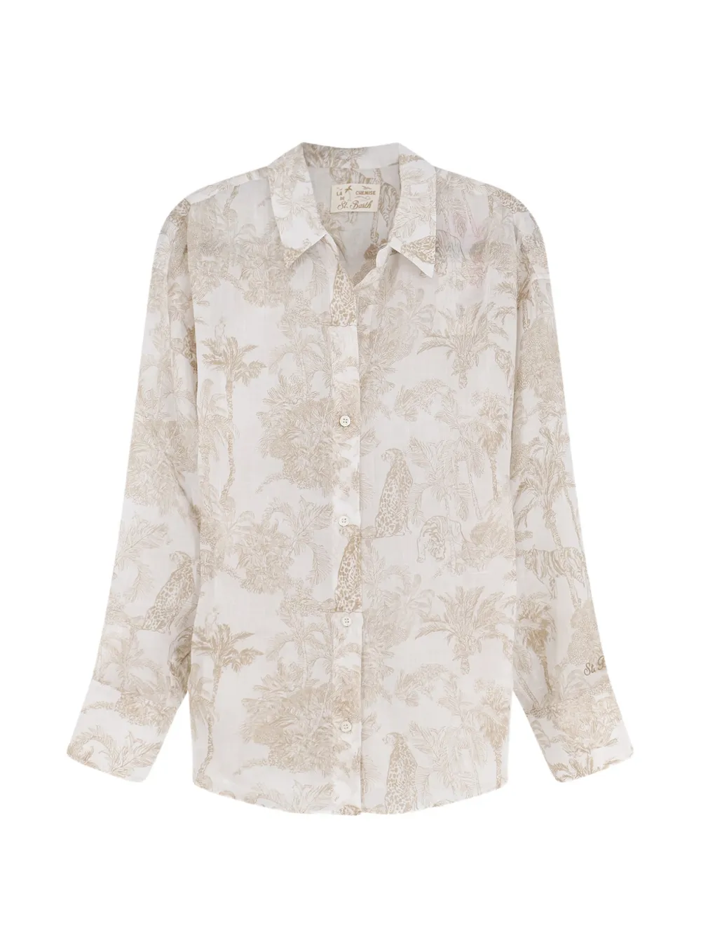 MC2 Saint Barth button-fastening long-sleeve shirt · M