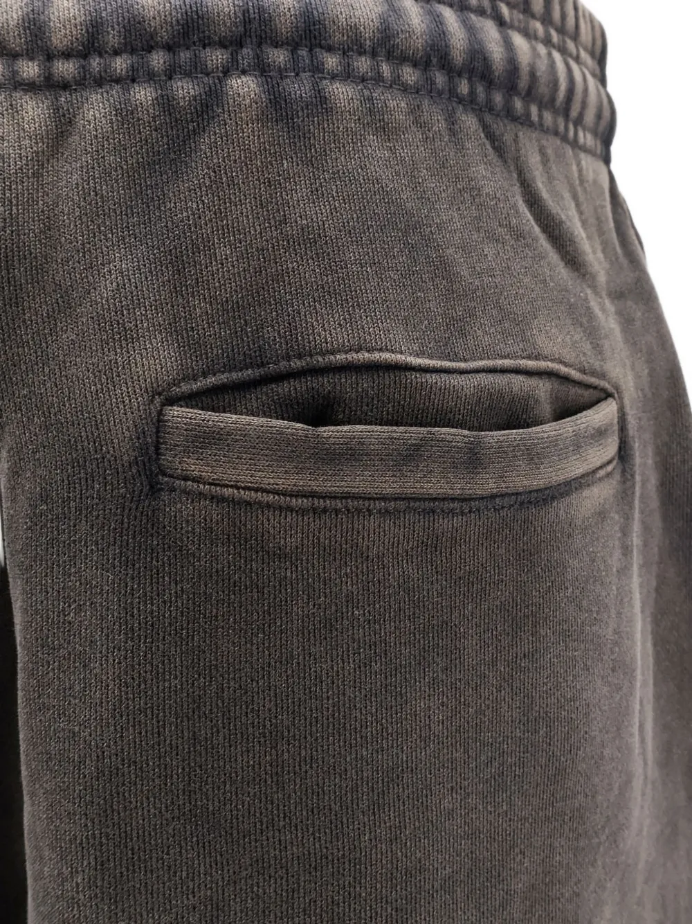 ENTIRE STUDIOS Katoenen trainingsbroek met elastische taille Bruin