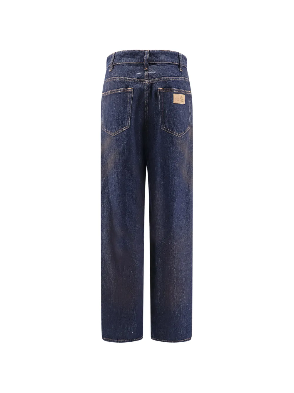  Mm6 Maison Margiela Vaqueros Con Efecto Degradado - Azul 
