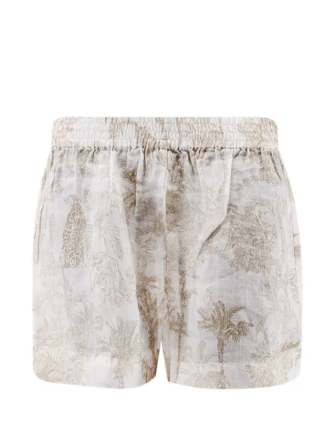 MC2 Saint Barth elasticated-waist printed shorts