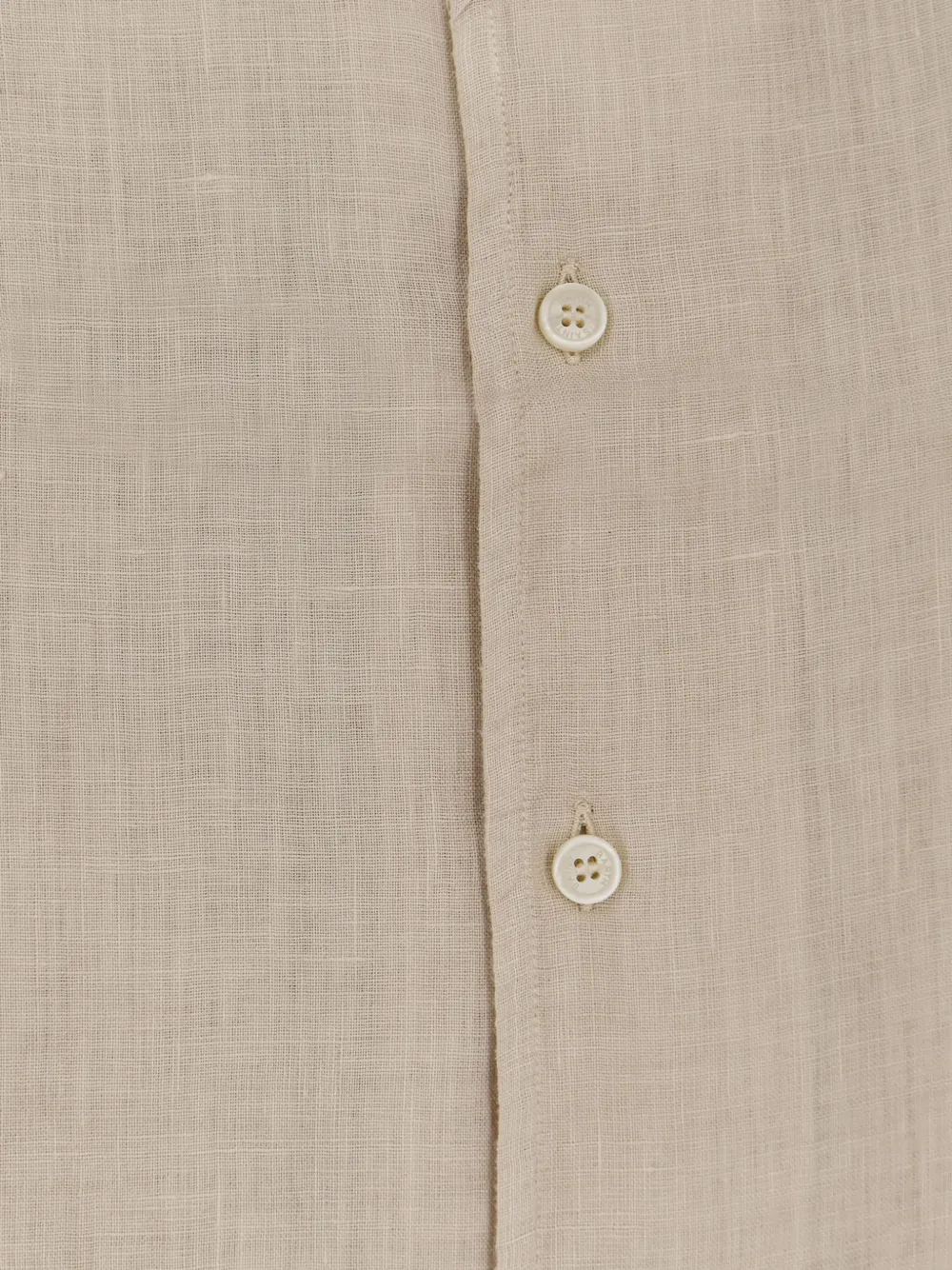 MC2 Saint Barth Raphael overhemd met knopen Beige