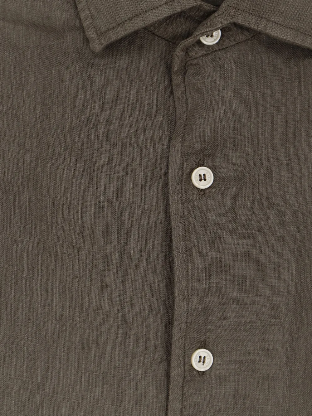  Mc2 Saint Barth Raphael Long-sleeve Buttoned Shirt - Brown 