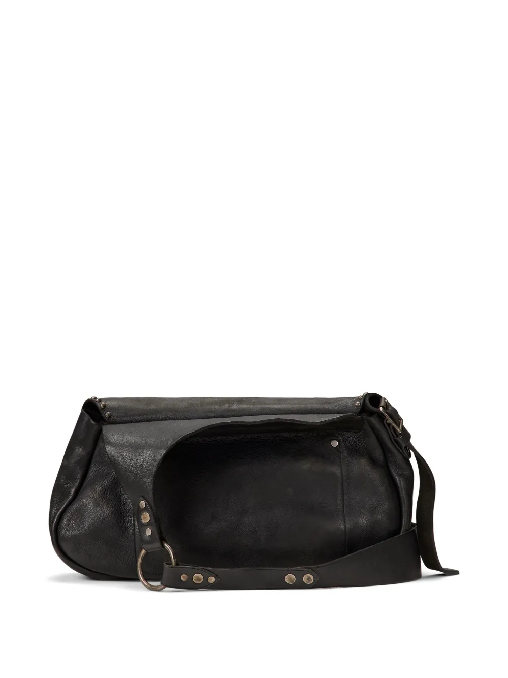 Ralph Lauren RRL Tucker messengertas verfraaid met studs Zwart