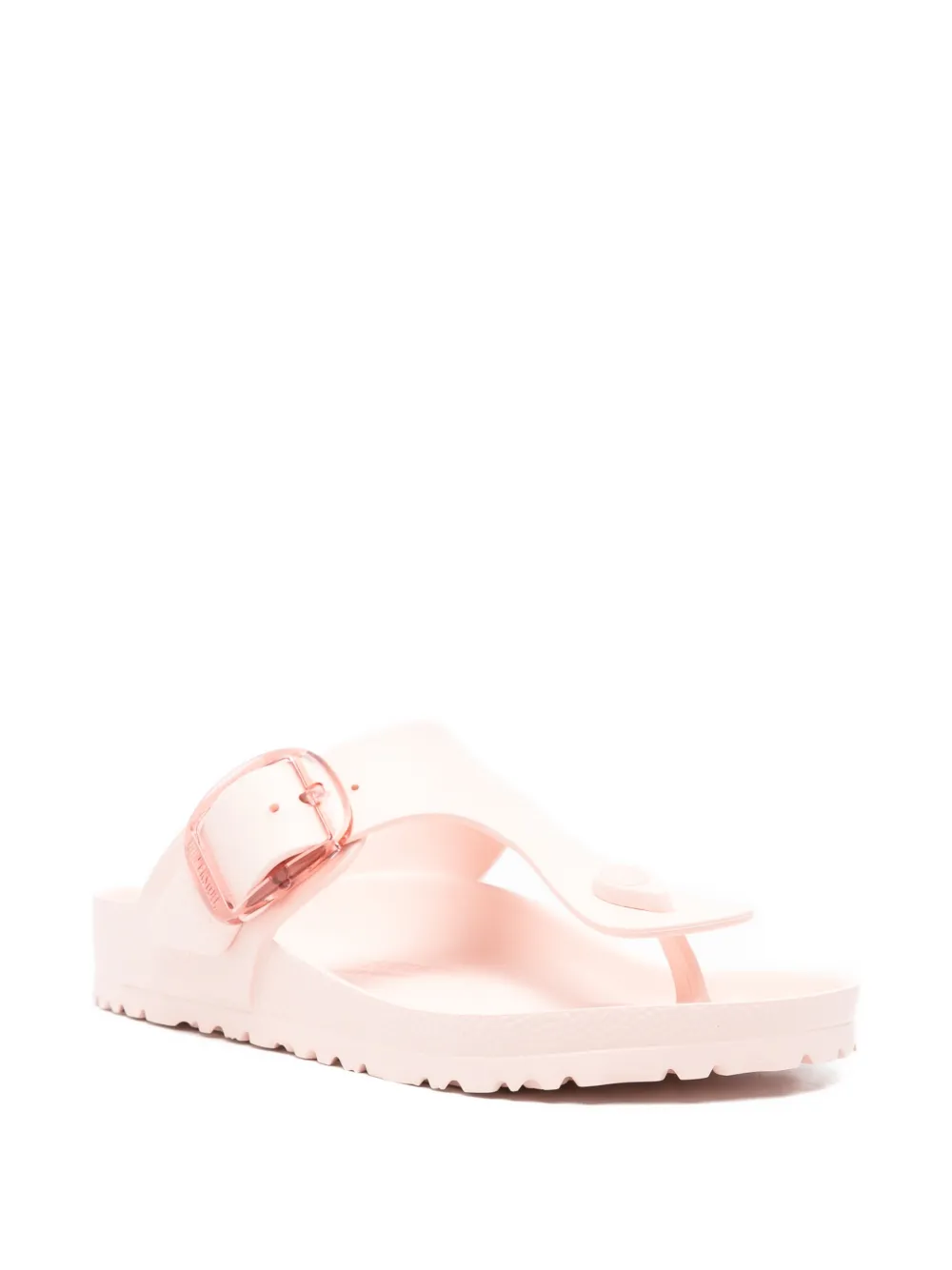 Birkenstock Gizeh slippers met gespsluiting Roze