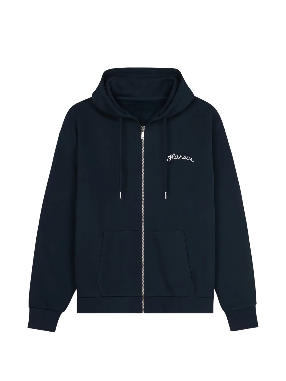 FLÂNEUR Signature hoodie - Blu