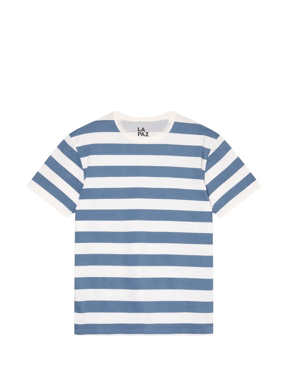 LA PAZ striped T-shirt - Blu