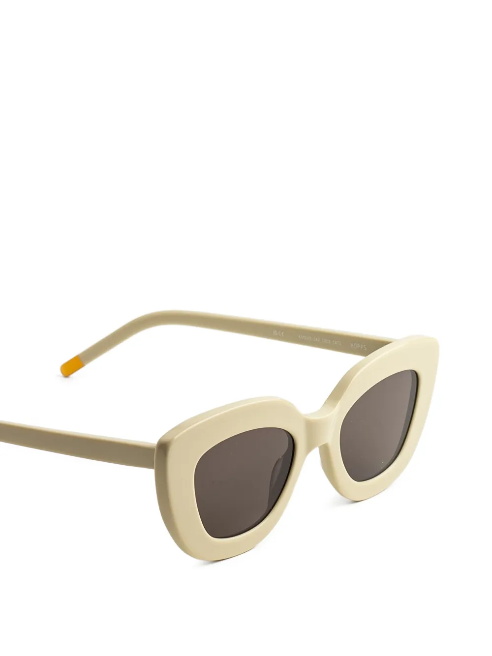 Kaleos Hops cat-eye zonnebril Beige