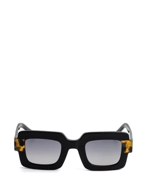 Kaleos Nelson square tortoiseshell-effect sunglasses