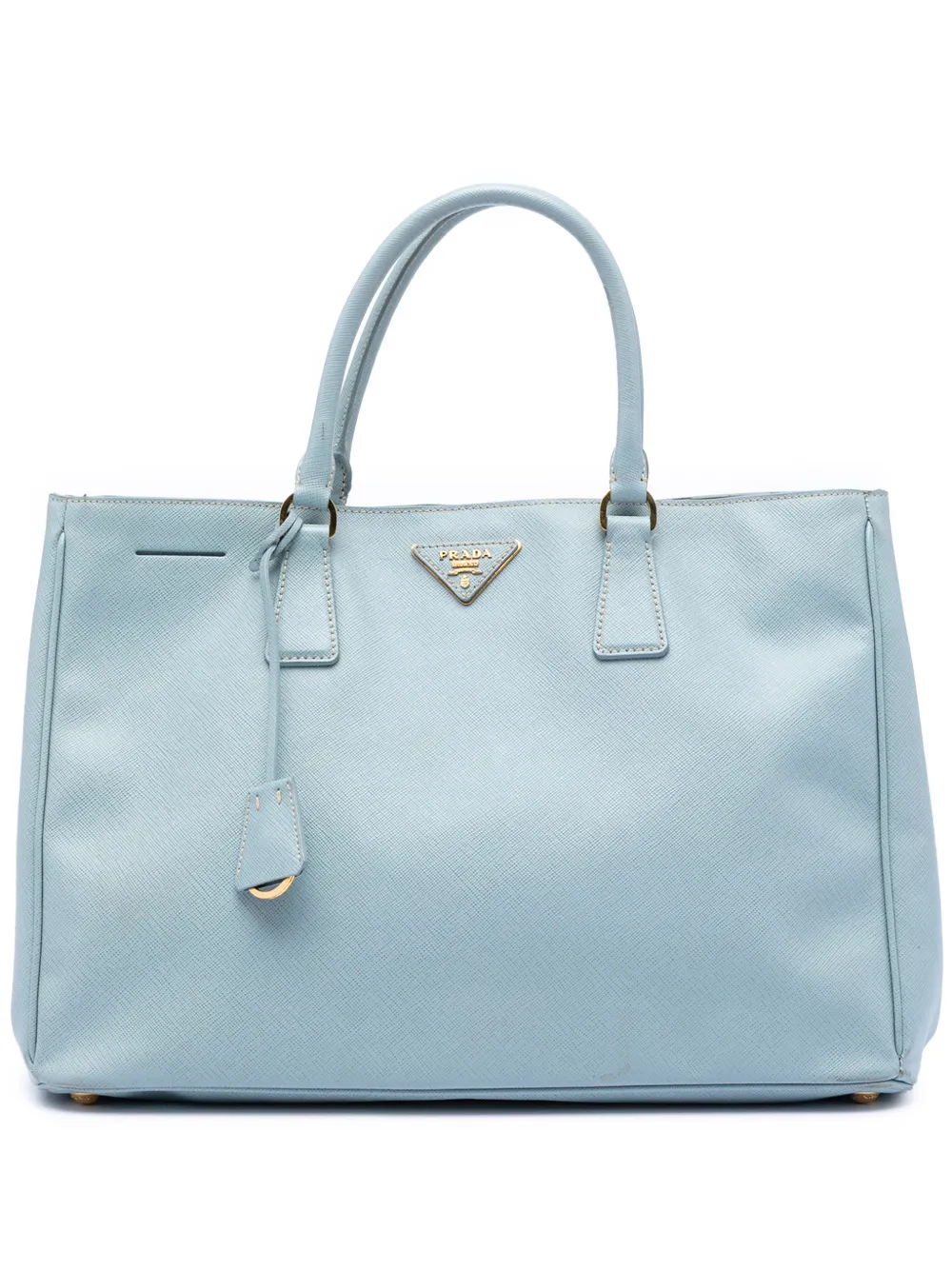 Prada Pre-Owned 2010-2025 Large Saffiano Lux Galleria satchel - Blu