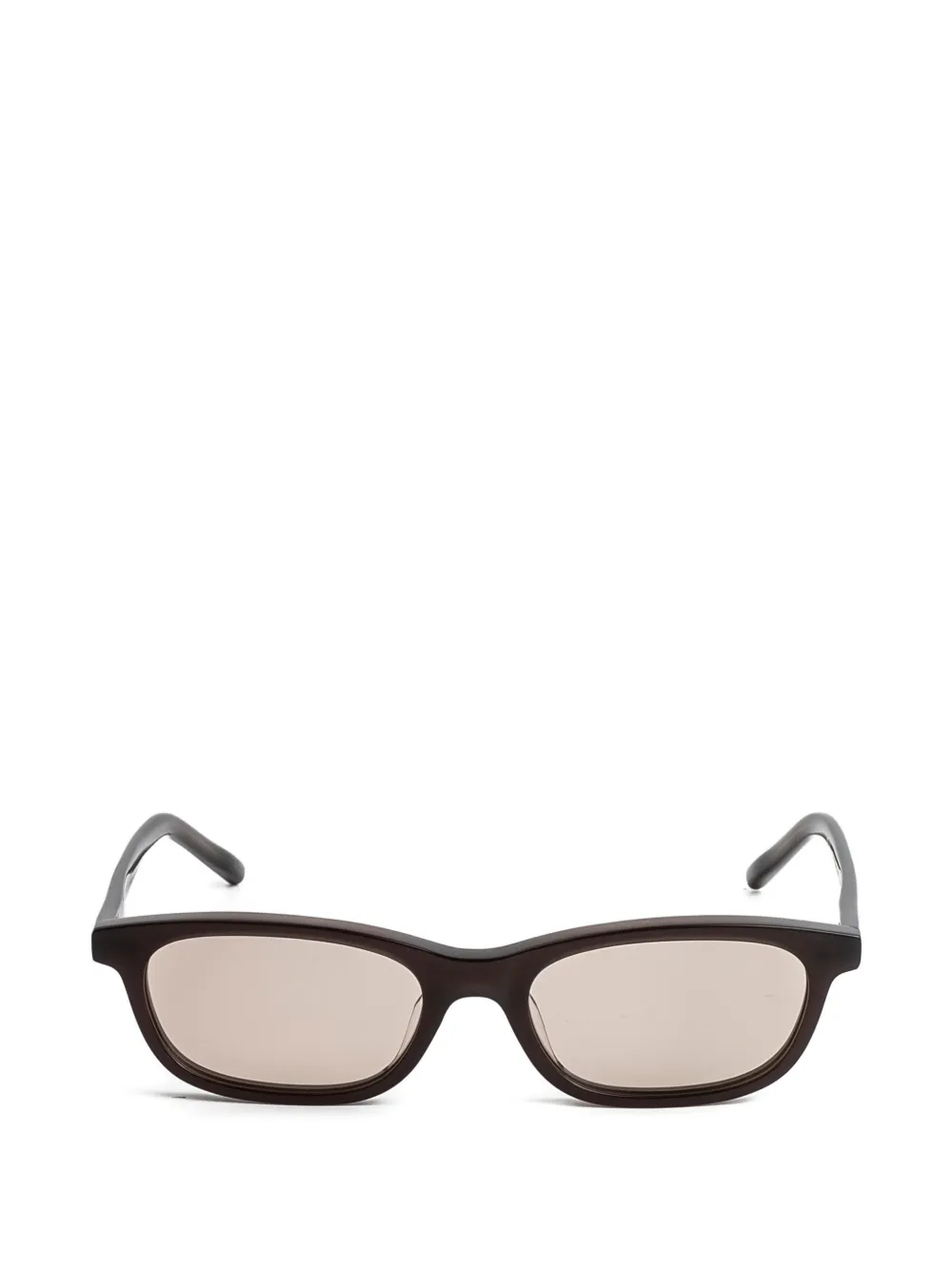 Kaleos Monte rectangle-frame sunglasses - Braun