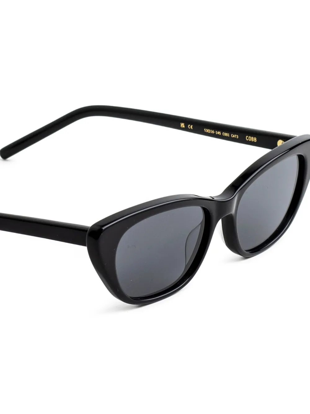 Kaleos Cobb zonnebril met cat-eye montuur Zwart