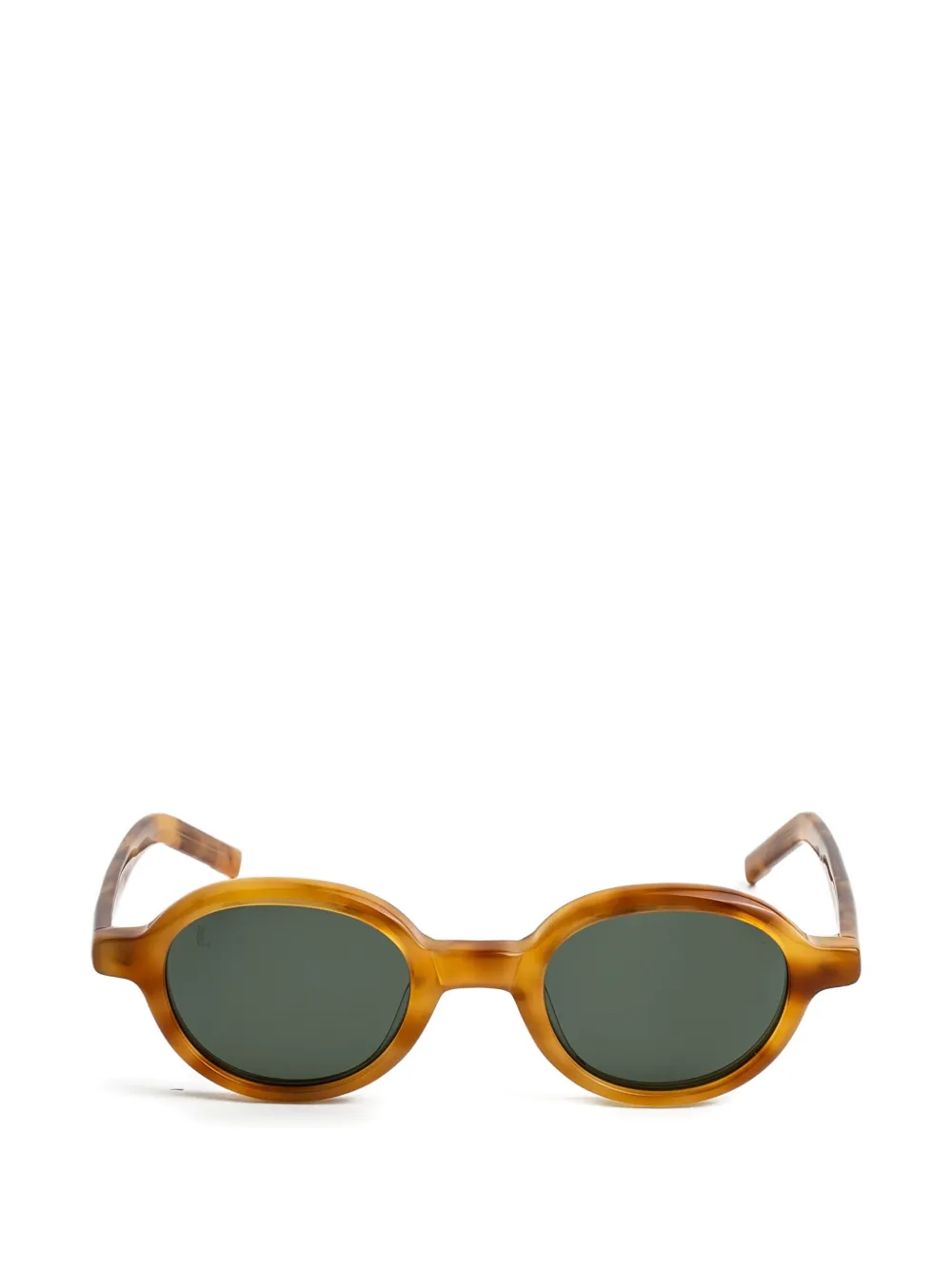 Kaleos Lemons round-frame sunglasses - Marrone