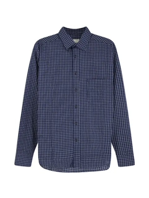 WALK IN PARIS patch-pocket plaid shirt