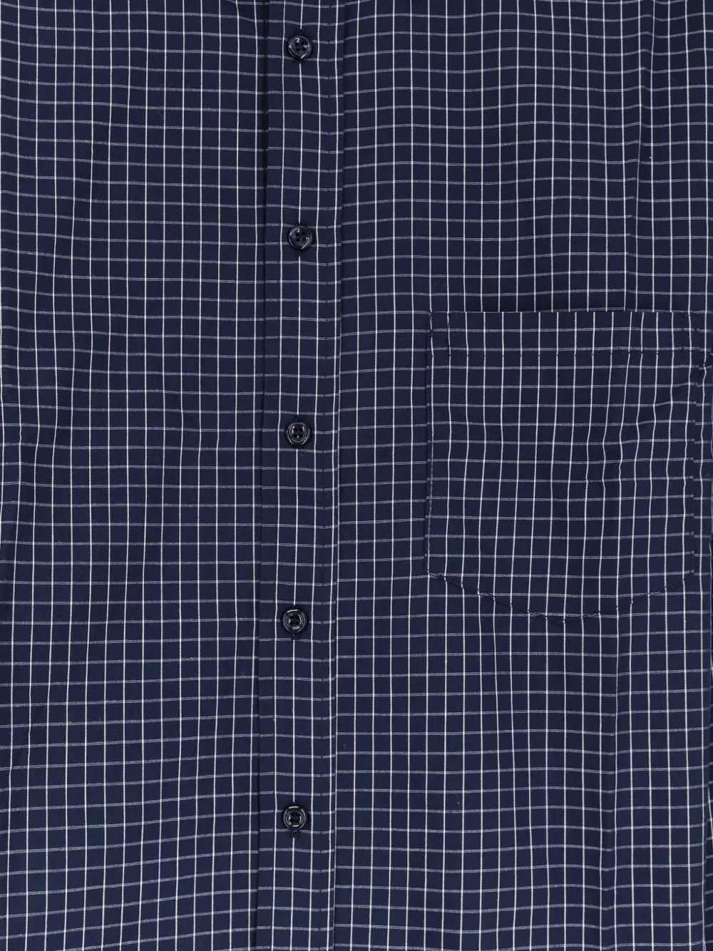 WALK IN PARIS Geruit overhemd Blauw