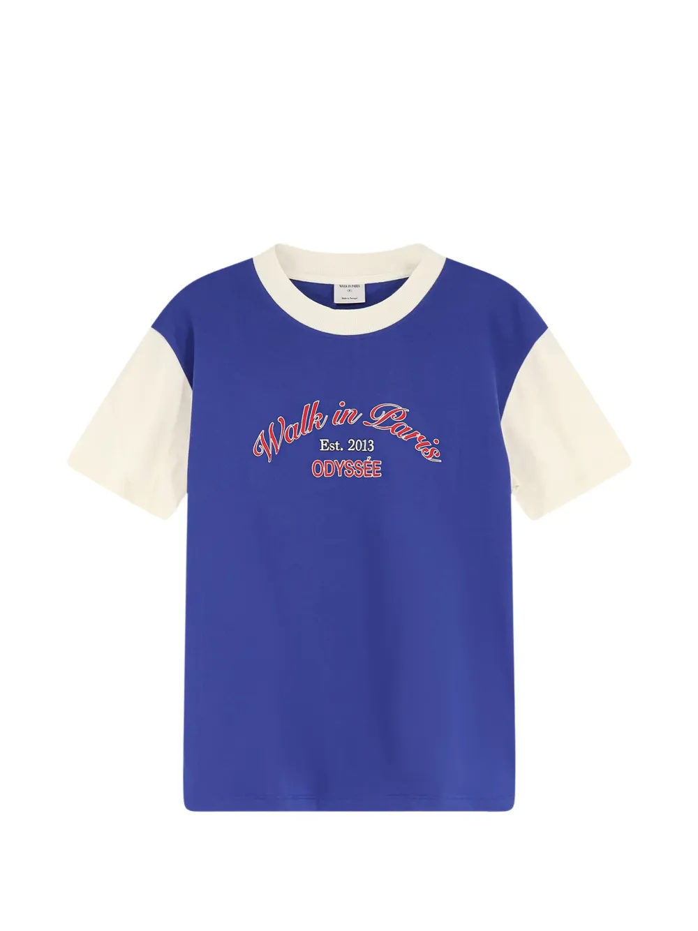 WALK IN PARIS Odyssey T-shirt - Blu