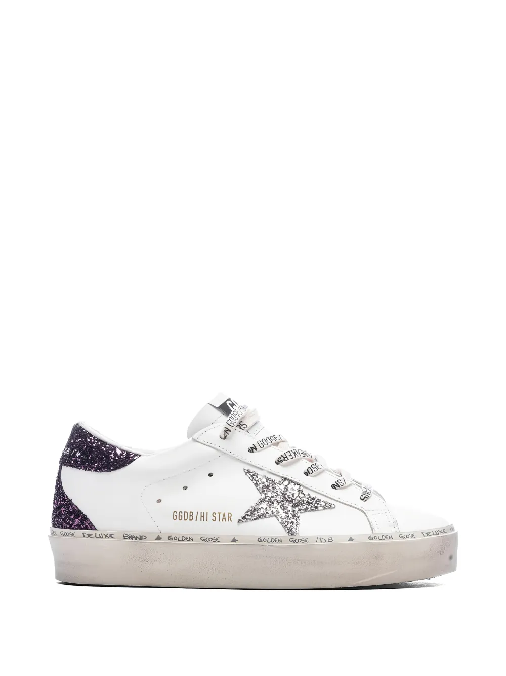 Golden Goose Hi-Star sneakers Wit
