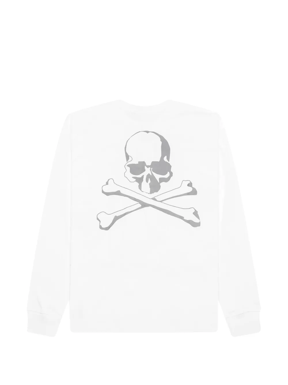 Mastermind Japan x Dickies T-shirt met doodskop Wit