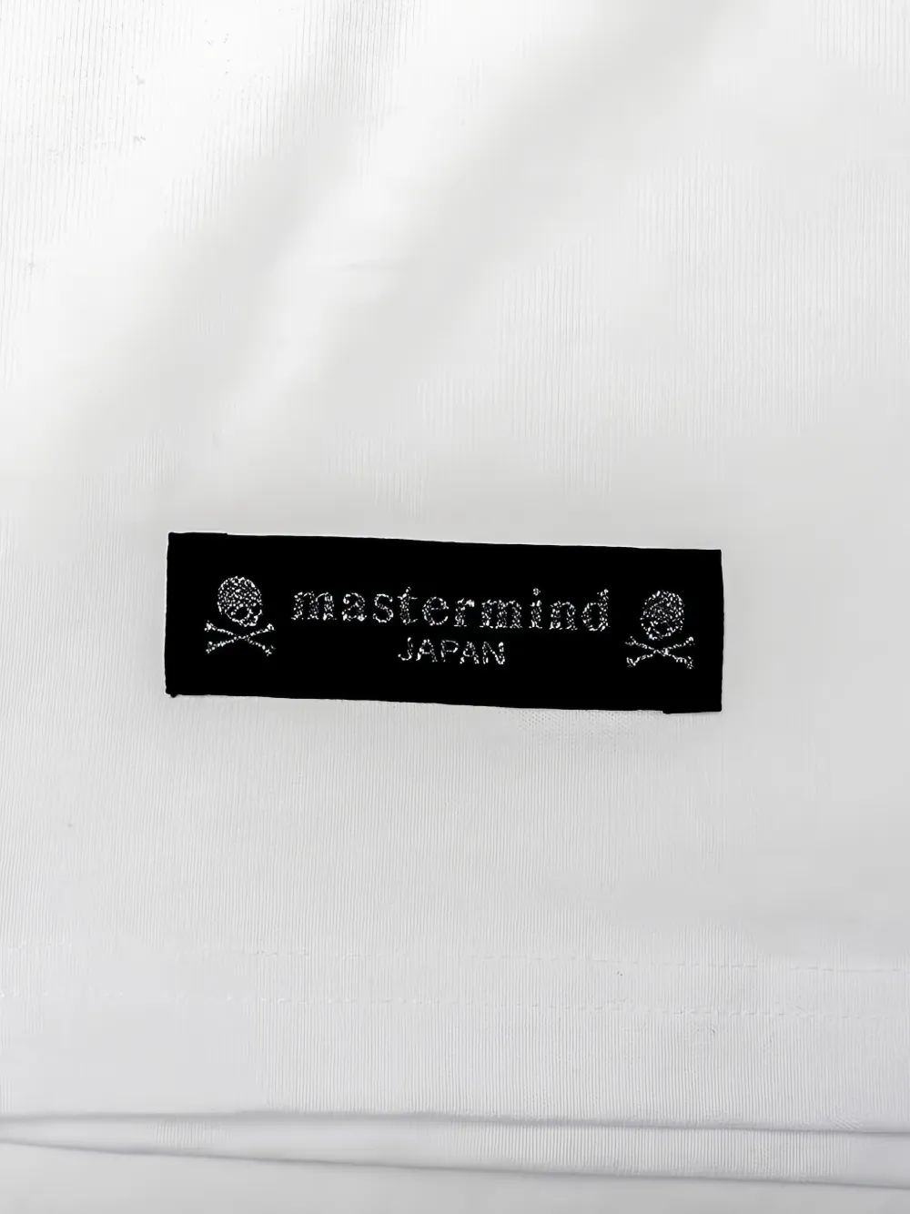 Mastermind Japan x Dickies T-shirt met doodskop Wit