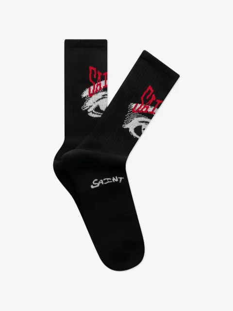 SAINT MXXXXXX ribbed socks