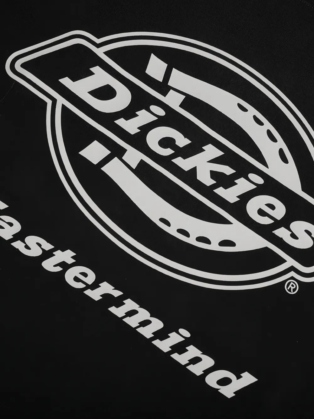 Mastermind Japan x Dickies T-shirt met lange mouwen Zwart
