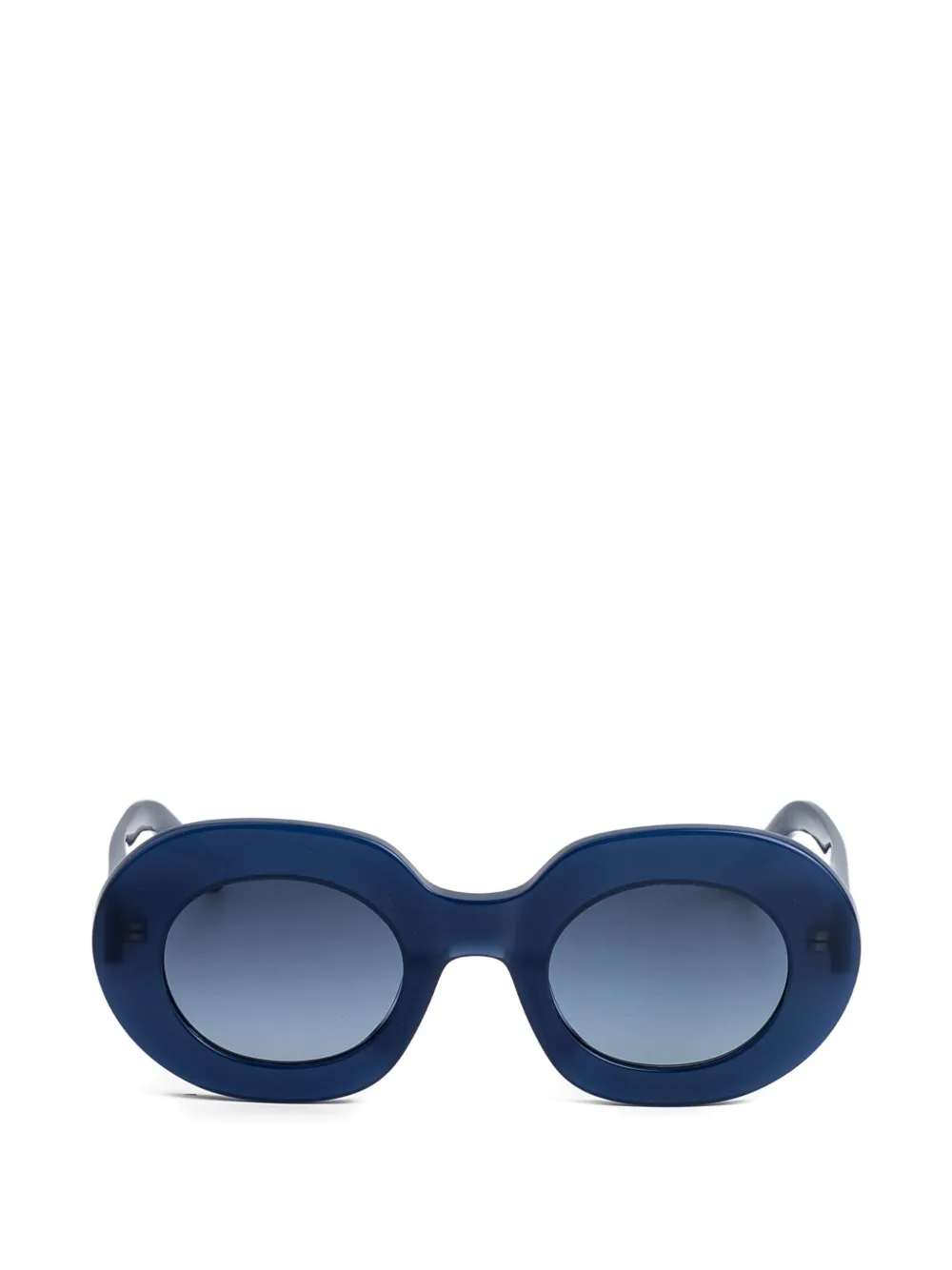 Kaleos Darling oval-frame sunglasses - Blu